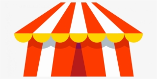Circus Antics - Carnival Tent Png #9168826