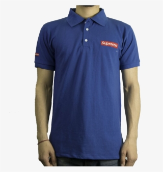 Royal Blue Supreme Polo Shirt For Men - Polo Shirt #9169774