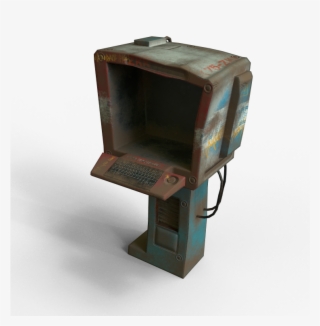 Broken Console - Wood #9170639