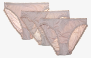 Set Of 3 Nude - Panties #9170923