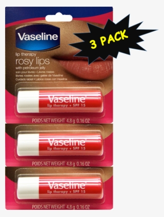 Vaseline Rosy Lips Therapy With Petroleum Jelly - Vaseline #9171528