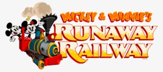 Here's The Logo For The Mickey And Minnie's Runaway - Mickey & Minnie's Runaway Railway #9172174