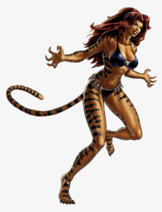 250kib, 493x640, 2447360-tigra1929b - Marvel Avengers Alliance Tigra #9174107