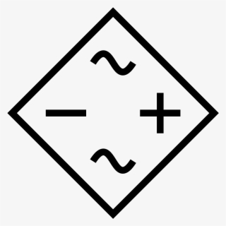 New Svg Image - Bridge Rectifier Circuit Symbol #9174737