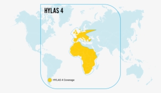 Hylas 4 Was Launched By An Ariane 5 Rocket On 5 April - World Map #9175669
