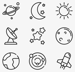 Space - Hipster Icons #9175705