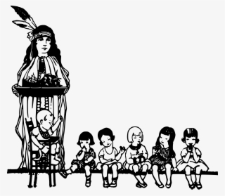 This Free Icons Png Design Of Native American And Children #9177376