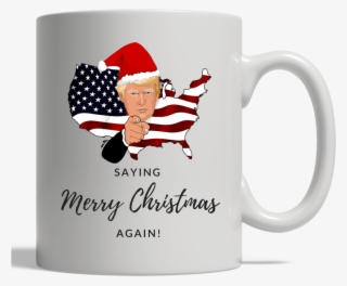 Proud American Girl - Merry Christmas Funny Trump #9177433