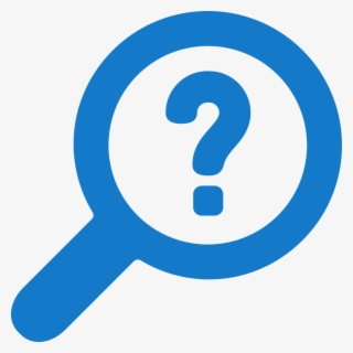 Magnifying Glass Unknown Search - Camera Icon #9178721