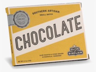 67% Cacao Chocolate Bar Olive & Sinclair Chocolate - Carton #9179290