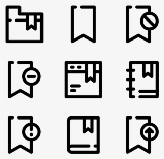 Clip Art Free Stock Icons Free Vector Bookmarks - Building Icon Pack Png #9179532