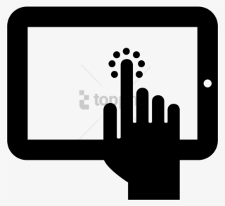 Free Png Freetablet Icon Tablet Computers Png - Ipad Clipart Black And White #9179683