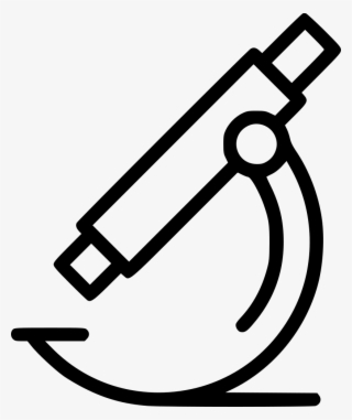 Microscope Research Education Svg Png Icon Free - Drawing #9179826