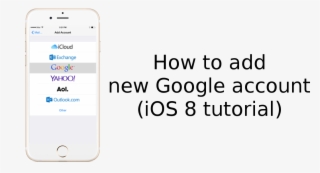 How To Add Google Account To The Iphone 6 And Iphone - Sequential Access #9180261