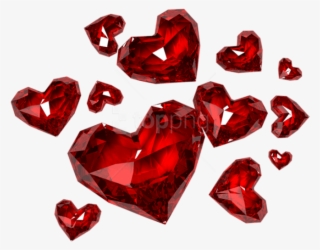 Free Png Diamond Hearts Png - Diamond Hearts Png #9180415