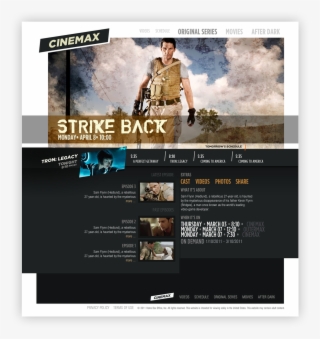 Templates Drove Home An Aggressive Stance With Sharp - Chris Ryan's Strike Back #9181170