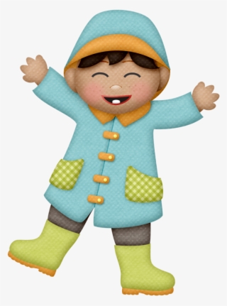 Bonecas & Meninas B Rain, Rain Clipart, Viria - Clip Art #9181616