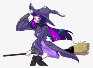Fatcakes, Blushing, Broom, Equestria Girls, Flying, - Twilight Sparkle Witch #9181736