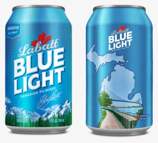 Ambassador Bridge Will Be Featured On Limited-edition - Labatt Blue Light Can #9182246