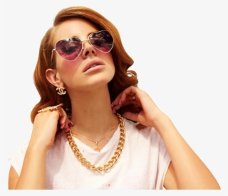 Lana Del Rey - Lana Del Rey Heart Glasses #9182792