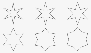 52 270k Stars 5pts - Line Art #9184372