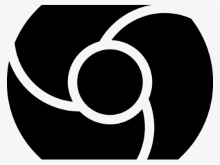 Black Chrome Icon Png #9185242
