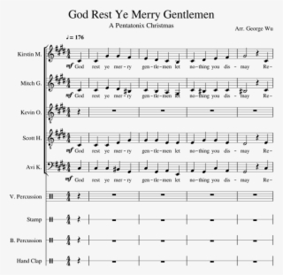 God Rest Ye Merry Gentlemen - God Rest Ye Merry Gentlemen 2 Part Harmony #9185307