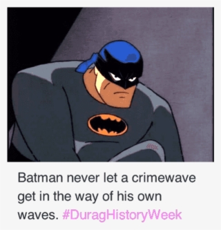 Batman Never Let A Crimewave - Cartoon Characters With Durags #9186231