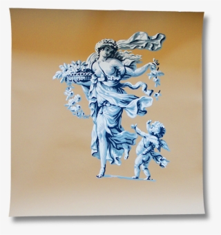 The Locust Grove Arabesque The Dancers Flora With Cherub - Angel #9186453