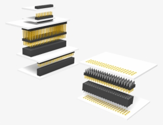 100" Pitch Interconnects - Eyelash Extensions #9186620