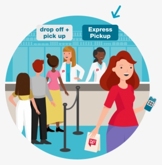 Have Your Pass Ready And Use The Express Line To Pick - Walgreens Express Pickup #9188114