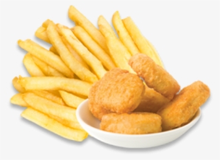 Chips Clipart Chicken Nugget - Chicken And Chips #9188157