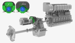 Optixdrive Powertrain Optixdrive One Pager Image - Shaft Generator On Ship #9188923