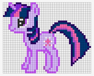 Twilight My Little Pony Perler Bead Pattern Bead Sprites - Hama Beads Twilight Sparkle #9189926