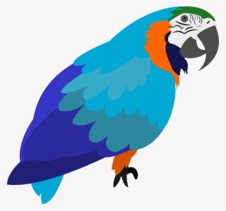 Big Image - Cartoon Parrot #9192368