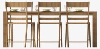 Frontview - Table Chair Front #9192823