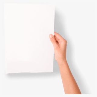 T - Hand & Paper Png #9193598