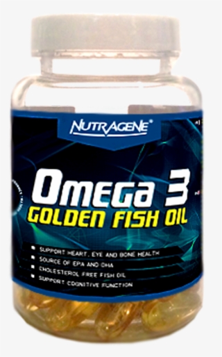 Omega 3 Golden Fish Oil 60 Caps Nutragene - Gammarus #9194339