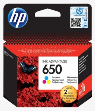 Hp 650 Tri-color Original Ink Advantage Cartridge - Hp Deskjet 1515 Cartridge #9195831
