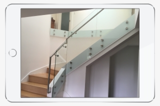 Glass Railings - Glass Railing With Standoffs #9196417