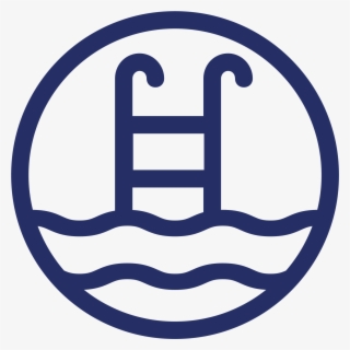 Swimming Pool Icon - Circle #9196528