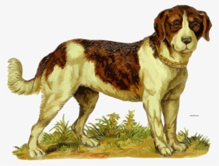 Dog Clipart Hd Image Wallpaper Png - Vintage Dog Png #9196906