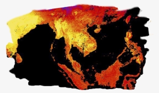 Southeast Asia Heat Map - Igneous Rock #9197071