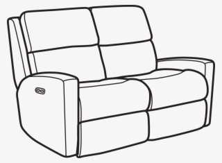 Share Via Email Download A High-resolution Image - Reclining Couch Clipart Black And White #9197851