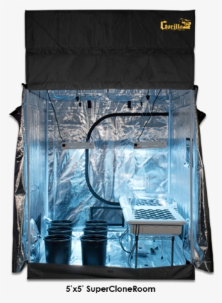 5′ X 5′ Super Clone Grow Room - Banner #9198288