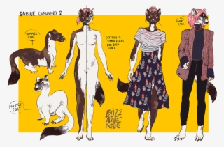 “designed Myself A Stoat For Fun Called Sabine, But - Illustration #9198382