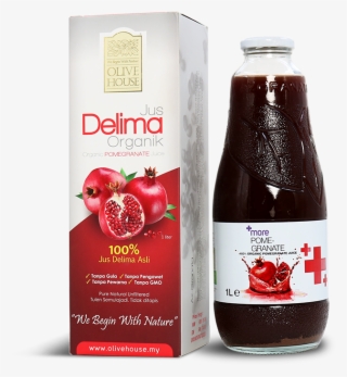 Azerbaijan Pomegranate Juice 1 Liter - Jus Delima Olive House #9198948