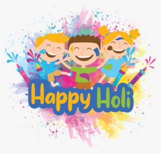 Load Image Into Gallery Viewer, Happy Holi Tshirt - Illustration #9199112