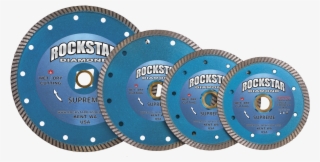 Rockstar Supreme Turbo Diamond Saw Blades For Stone - Diamond Blade #9199878