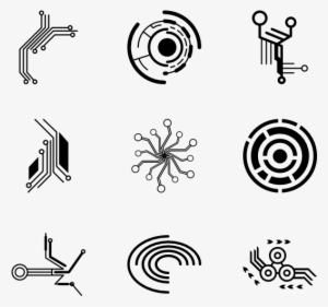 Electronicons 50 Icons - Circuit Vector Png #920002